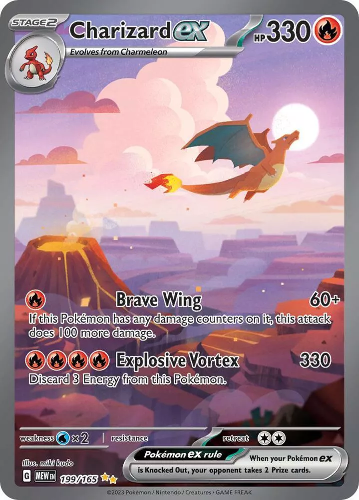 Charizard ex Pokémon card