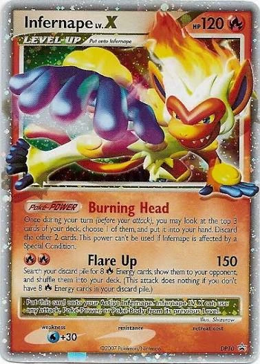 Infernape LV.X Pokémon card